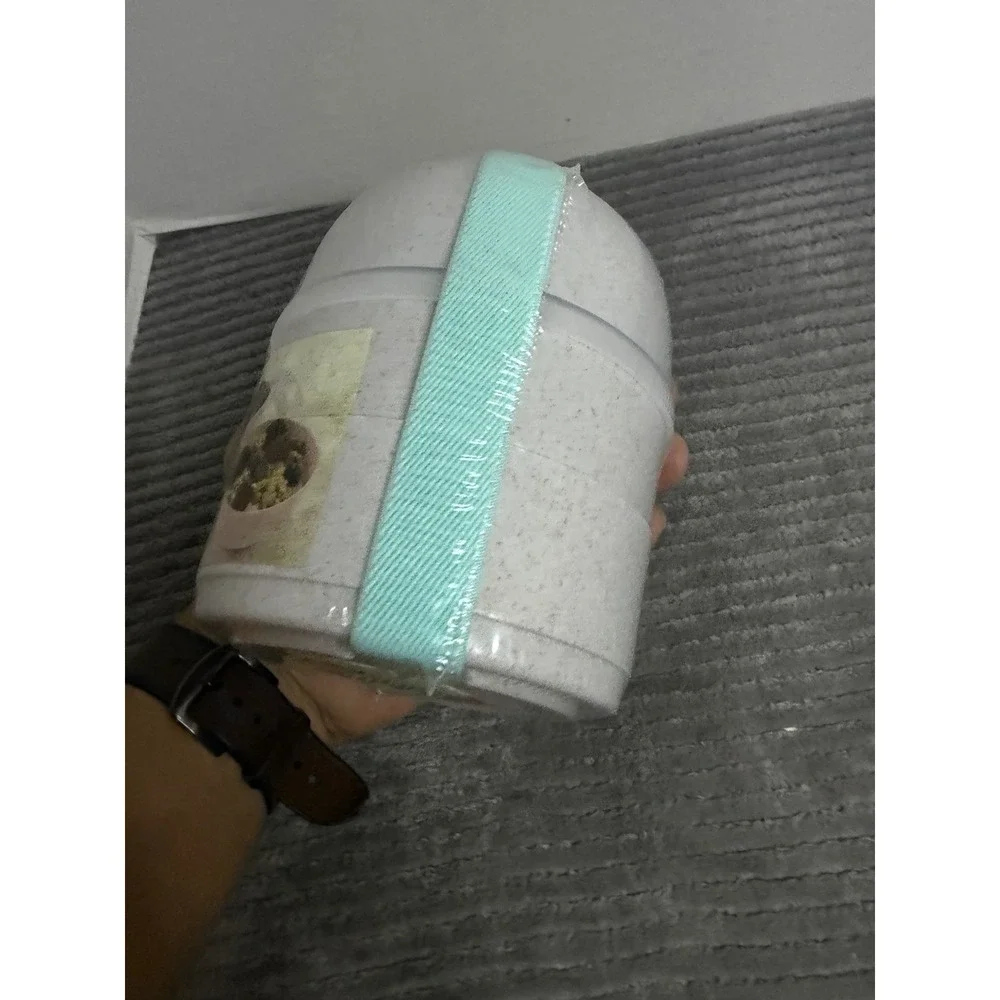 Baby Blue Bento Stackable Containe